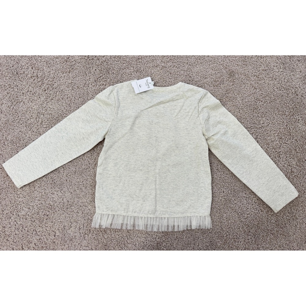 Girls 3pc Top Bundle Nutmeg Fairy Tee Pippa & Julie Faux Fur Shrug Camisole 4-5 - Picture 9 of 16
